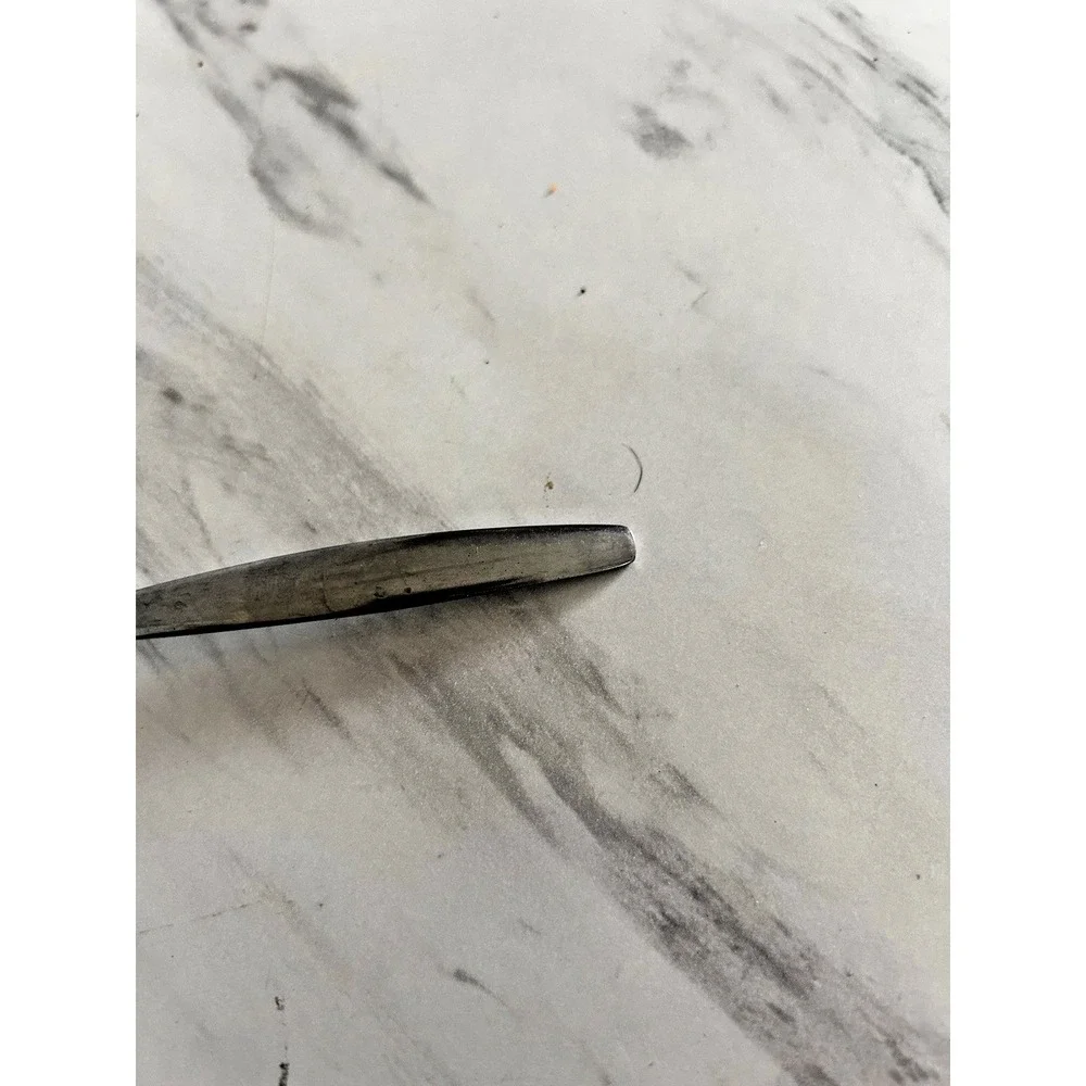 Vintage N.S. Co. Japan Portrait Salad Cocktail Fork Stainless Steel 6